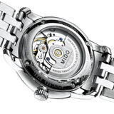 Mido Baroncelli Ii Automatic Black Dial Silver Steel Strap Watch For Men - M8600.4.18.1 Authentic Buy Shop Now