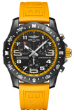Breitling Endurance Pro Black Dial Yellow Rubber Strap Watch for Men - X82310A41B1S1 Authentic Buy Shop Now