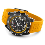 Breitling Endurance Pro Black Dial Yellow Rubber Strap Watch for Men - X82310A41B1S1 Authentic Buy Shop Now
