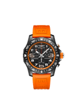 Breitling Endurance Pro Black Dial Orange Rubber Strap Watch for Men - X82310A51B1S1 Authentic Buy Shop Now