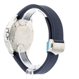 Tag Heuer Aquaracer Calibre 5 Automatic Blue Dial Blue Rubber Strap Watch for Men - WAY201B.FT6150 Authentic Buy Shop Now