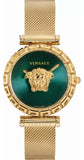 Versace Palazzo Empire Greca Green Dial Gold Mesh Bracelet Watch for Women - VEDV00819 Authentic Buy Shop Now