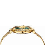Versace Palazzo Empire Greca Green Dial Gold Mesh Bracelet Watch for Women - VEDV00819 Authentic Buy Shop Now