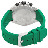Tag Heuer Formula 1 Chronograph Green Dial Green Rubber Strap Watch for Men - CAZ101AP.FT8056 Authentic Buy Shop Now