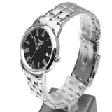Tissot T Classic Dream Black Dial Silver Steel Strap Watch for Men - T033.410.11.053.01 Authentic Buy Shop Now