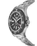 Breitling Superocean II Special 44mm Black Dial Silver Steel Strap Watch for Men - Y1739310/BF45/162A Authentic Buy Shop Now