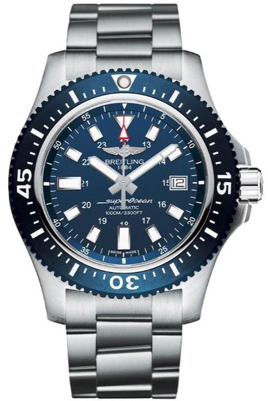 Breitling Superocean II Special Mariner Blue Ceramic Bezel 44mm Mens Watch - Y1739316/C959 Authentic Buy Shop Now