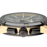 Gucci G Chrono Black Dial Black Leather Strap Watch For Men - YA101203 Authentic Buy Shop Now