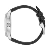 Gucci G Timeless Quartz Black Dial Black Leather Strap Watch For Men - YA1264031 Authentic Buy Shop Now