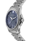 Gucci G Timeless Black Mother of Pearl Diamonds 38mm Watch For Women - YA126509 Authentic Buy Shop Now