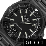 Gucci Dive Quartz Black Dial Black Steel Strap Watch For Men - YA136205 Authentic Buy Shop Now