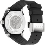 Gucci Dive Quartz Black Dial Black Rubber Strap Watch For Men - YA136303 Authentic Buy Shop Now