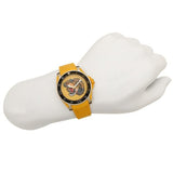 Gucci Dive Tiger Yellow Dial Yellow Rubber Strap Watch For Men - YA136317 Authentic Buy Shop Now