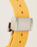 Gucci Dive Tiger Yellow Dial Yellow Rubber Strap Watch For Men - YA136317 Authentic Buy Shop Now