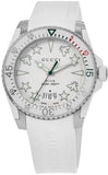Gucci Dive Quartz White Dial White Rubber Strap Watch For Men - YA136337 Authentic Buy Shop Now