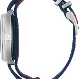 Gucci GG2570 Quartz Blue Dial Blue & Red Nylon Strap Watch For Men - YA142304 Authentic Buy Shop Now