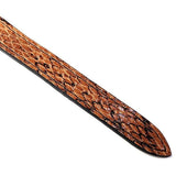 Gucci G-Frame Mother of Pearl Dial Brown Leather Snakeskin Strap Watch For Women - YA147402 Authentic Buy Shop Now