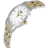 Tissot T Classic Dream White Dial Two Tone Steel Strap Watch for Men - T033.410.22.011.01 Authentic Buy Shop Now