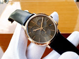 Calvin Klein Posh Grey Dial Black Leather Strap Watch for Men - K8Q376C3 Authentic Buy Shop Now