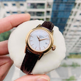 Tissot Carson Lady Steel Quartz Brown Leather Strap Watch For Women - T085.210.36.011.00 Authentic Buy Shop Now
