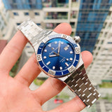 Maurice Lacroix Aikon Venturer Blue Dial Silver Steel Strap Watch for Men - AI6058-SS002-430-1 Authentic Buy Shop Now