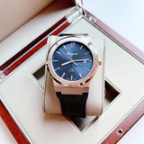 Salvatore Ferragamo F-80 Classic Blue Dial Blue Leather Strap Watch for Men - SFDT00319 Authentic Buy Shop Now