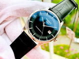Tissot T Classic Luxury Black Dial Black Leather Strap Watch For Men - T086.407.16.051.00 Authentic Buy Shop Now