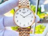 Tissot T Classic Everytime White Dial Rose Gold Mesh Bracelet Watch for Men - T109.610.33.032.00 Authentic Buy Shop Now