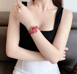 Gucci G-Timeless Cherry Red Mother of Pearl Dial 27mm Watch For Women - YA126584 Authentic Buy Shop Now