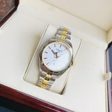 Tissot T Classic PR 100 White Dial Two Tone Steel Strap Watch for Men - T101.410.22.031.00 Authentic Buy Shop Now