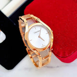 Calvin Klein Class White Dial Rose Gold Steel Strap Watch for Women - K6R23626 Authentic Buy Shop Now