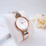 Calvin Klein Seduce Silver Dial Two Tone Steel Strap Watch for Women - K4E2N61Y Authentic Buy Shop Now