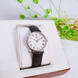 Tissot Everytime Small White Dial Black Leather Strap Watch For Women - T109.210.16.033.00 Authentic Buy Shop Now
