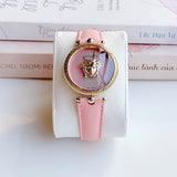 Versace Palazzo Empire Pink Dial Pink Leather Strap Watch for Women - VCO030017 Authentic Buy Shop Now