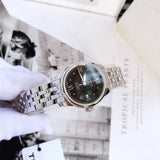 Tissot Le Locle Automatic Lady Black Dial Silver Steel Strap Watch For Women - T41.1.183.56 Authentic Buy Shop Now