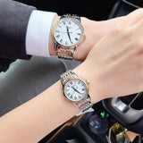 Tissot T Classic Carson Quartz White Dial Two Tone Steel Strap Watch for Men - T085.410.22.013.00 Authentic Buy Shop Now