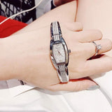 Bulova Crystal Collection Silver Dial Silver Steel Strap Watch for Women - 96L235 Authentic Buy Shop Now