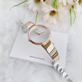 Calvin Klein Seduce Silver Dial Two Tone Steel Strap Watch for Women - K4E2N61X Authentic Buy Shop Now