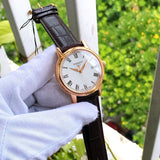 Tissot T Classic Carson White Dial Brown Leather Strap Watch For Men - T085.410.36.013.00 Authentic Buy Shop Now