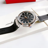Salvatore Ferragamo F-80 Black Dial Black Rubber Strap Watch For Men - SFHY00120 Authentic Buy Shop Now