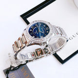 Bulova Marine Star Blue Dial Silver Steel Strap Watch for Women - 96R215 Authentic Buy Shop Now