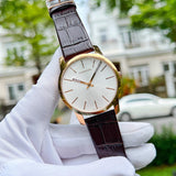 Calvin Klein City Silver Dial Brown Leather Strap Watch For Men - K2G21629 Authentic Buy Shop Now