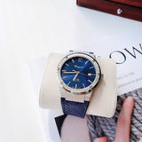 Salvatore Ferragamo F-80 Classic Blue Dial Blue Leather Strap Watch for Men - SFDT00719 Authentic Buy Shop Now