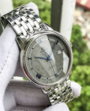 Omega De Ville Prestige Co-Axial Grey Dial Silver Steel Strap Watch for Men - 424.10.40.20.06.002 Authentic Buy Shop Now