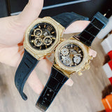 Guess Momentum Chronograph Diamonds Black Dial Black Silicone Strap Watch For Men - GW0518G2 Authentic Buy Shop Now