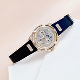 Guess King Quartz Crystals Gold Dial Black Silicone Strap Watch For Men - GW0537G2 Authentic Buy Shop Now