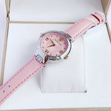 Versace Audrey Quartz White Dial Pink Leather Strap Watch for Women - VELR00119 Authentic Buy Shop Now