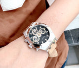 Guess Continental Multifunction Black Dial Brown Leather Strap Watch for Men - GW0262G1 Authentic Buy Shop Now