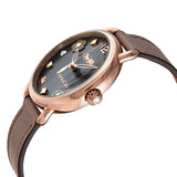 Coach Delancey Grey Dial Brown Leather Strap Watch for Women - 14502797 Authentic Buy Shop Now