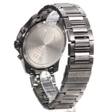 Armani Exchange Banks Chronograph Blue Dial Grey Steel Strap Watch For Men - AX1731 Authentic Buy Shop Now